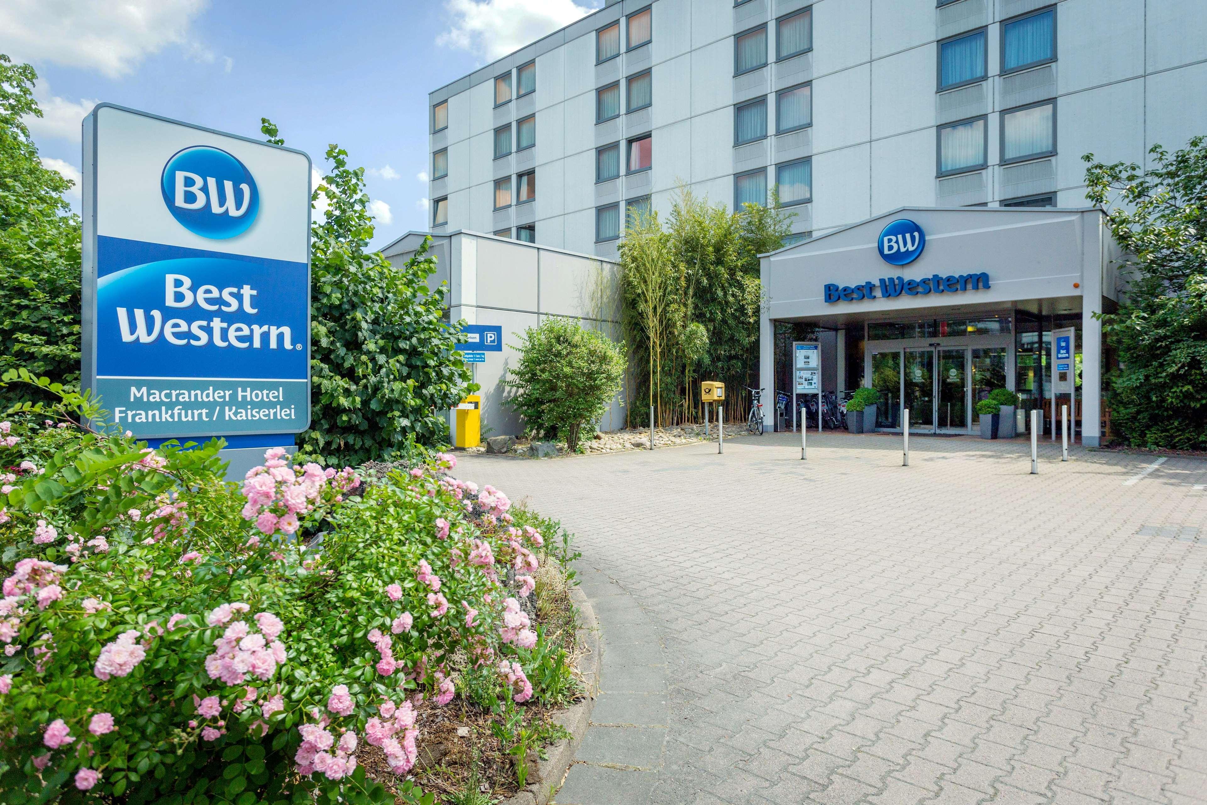 Best Western Macrander Hotel Frankfurt/Kaiserlei Offenbach am Main Exterior foto